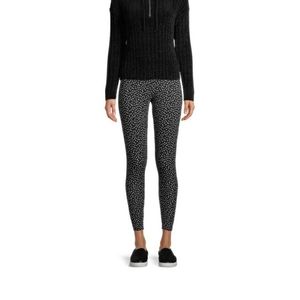 No Boundaries Black and White Patterned Leggings